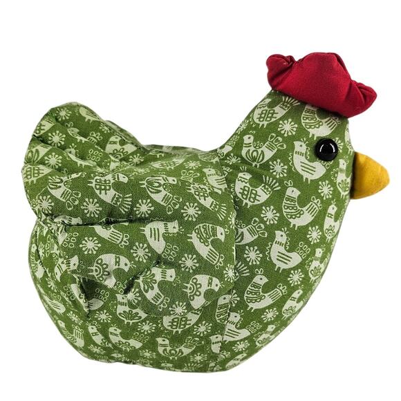 LAURENT KHOO DESIGNED GRAND HYATT SEOUL UNIQUE J J MAHONEY'S PLUSH GREEN CHICKEN - Picture 1 of 9